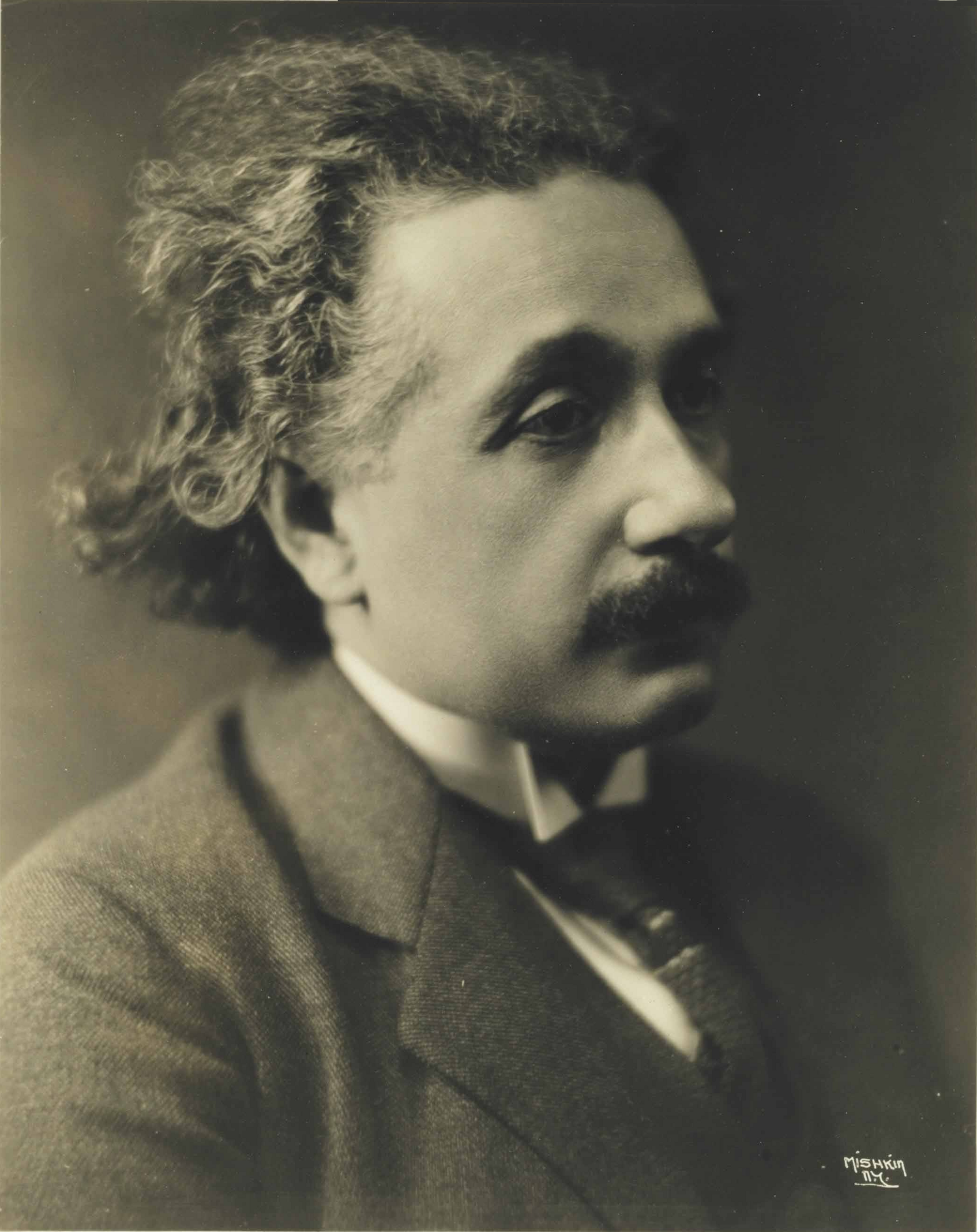 Albert Einstein by Mishkin, 1921