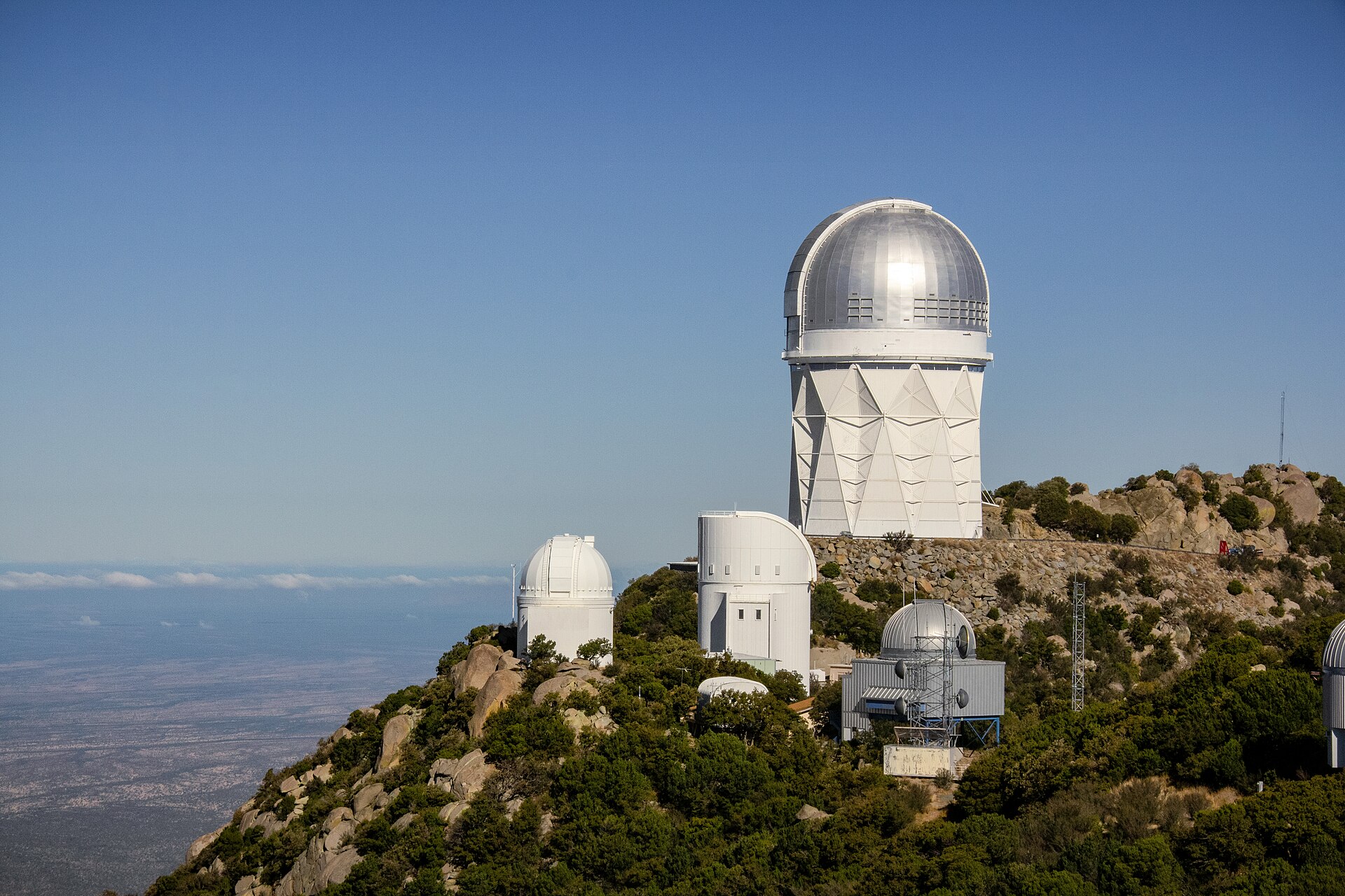 The Nicholas U Mayall 4-meter Telescope (noirlab-kitt-peak-mayall)